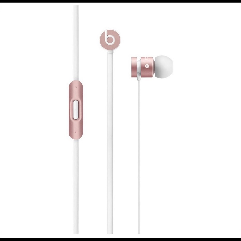Beats Rose Gold Earbuds